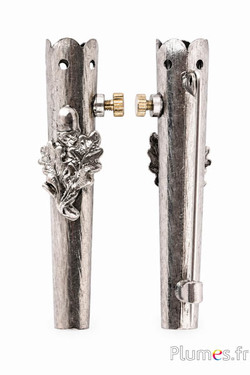 Kielhülse Modell 7 - 45 x 10 mm - silberfarben
